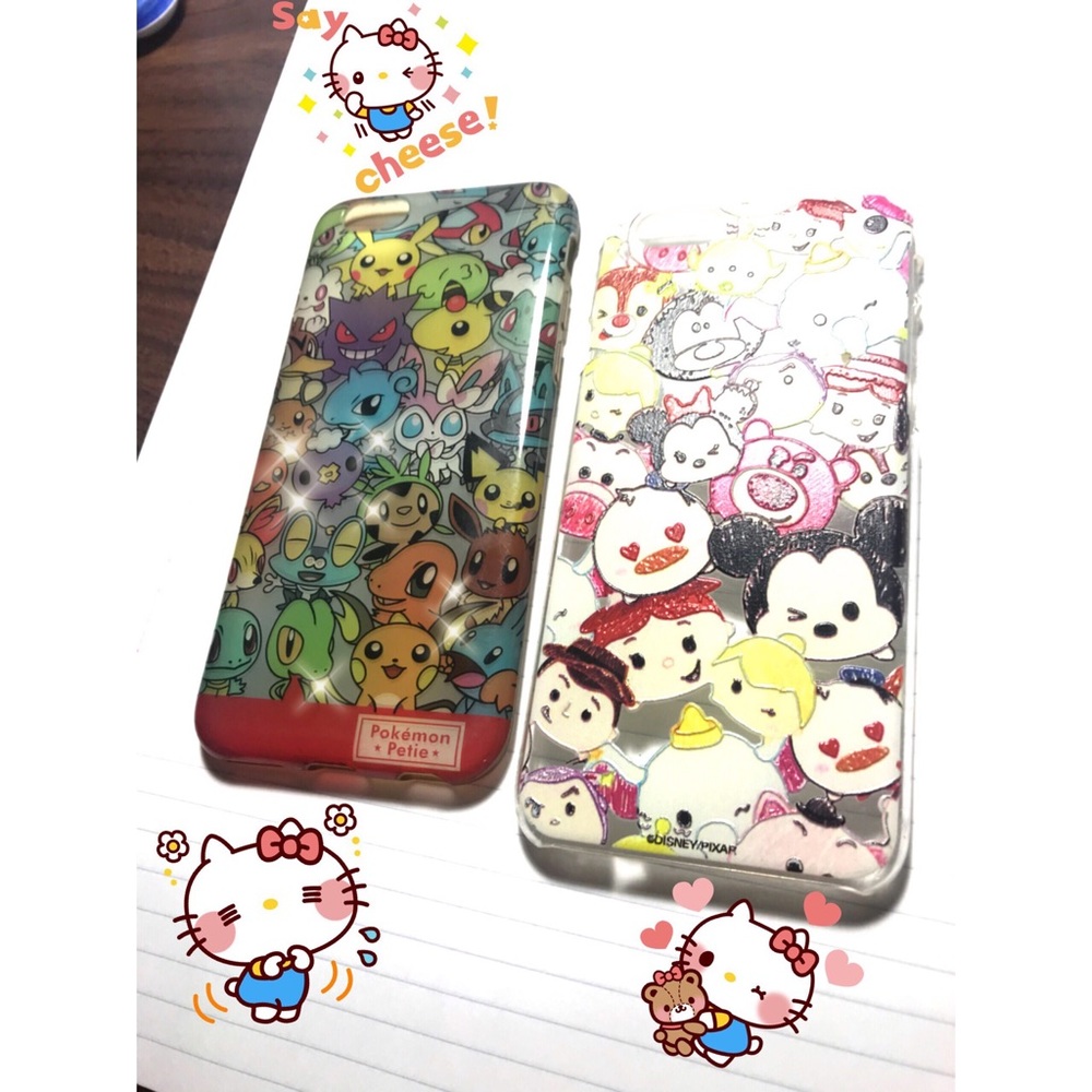 2 iPhone 6/6s cases for $10 - Pokemon & TsumTsum